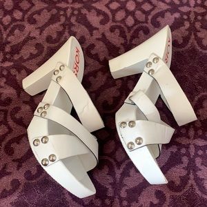 COPY - Vintage Michael Kors wooden soled sandals